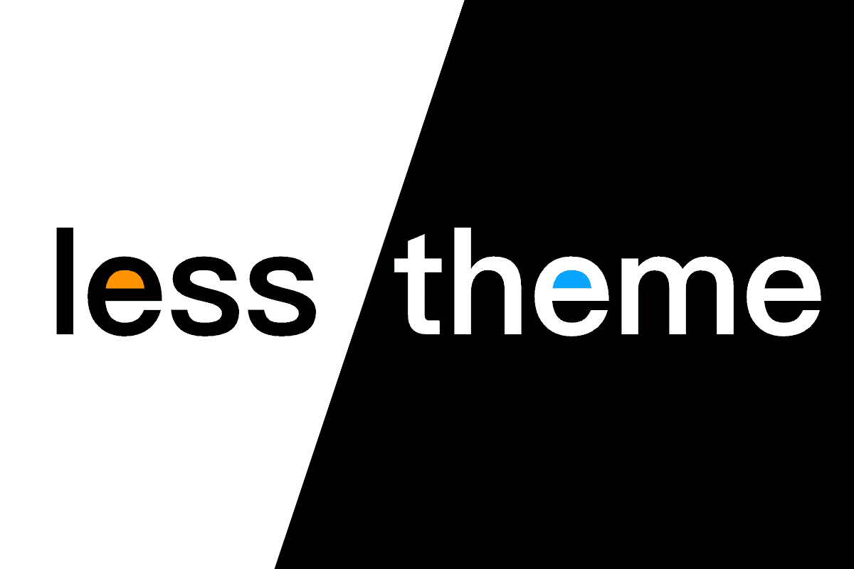 Less Theme / 做减法，是为了更专注 / Less is more